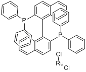 Dichloro[(S)-(-)-2,2'-bis(diphenylphosphino)-1,1'-binaphthyl]ruthenium(II)