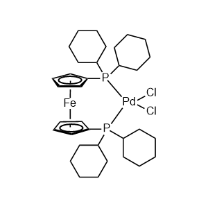 [1,1'-Bis(di-cyclohexylphosphino)ferrocene]dichloropalladium(II)